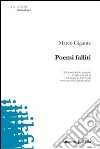 Poemi falliti libro