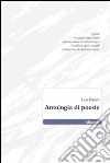 Antologia di poesie libro