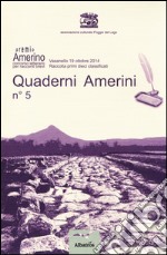 Quaderni amerini. Vol. 5 libro