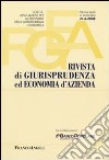 Rivista di giurisprudenza ed economia d'azienda (2008). Vol. 4 libro di Ass. per la Diffusione della Giurisprudenza Econ. (cur.)