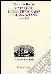 Catalogo della tipografia Calasanziana (1816-1861) libro