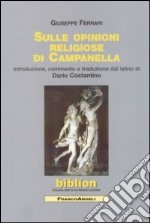 Sulle opinioni religiose di Campanella libro