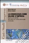 La Conoscenza come valore d'impresa. Stato e prospettive del settore dei servizi informatici nel Veneto libro
