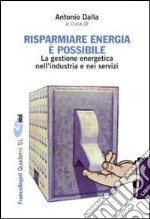 Risparmiare energia è possibile. La gestione energetica nell'industria e nei servizi libro