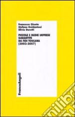 Piccole e medie imprese garantite da Fidi Toscana (2003-2007) libro