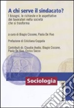 A chi serve il sindacato? I bisogni, le richieste e le apettative dei lavoratori nella società che si trasforma libro