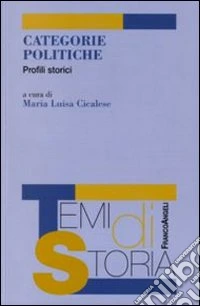 Categorie politiche. Profili storici