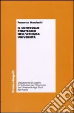 Il controllo strategico nell'azienda università libro