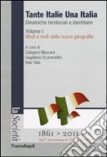 Tante Italie una Italia. Dinamiche territoriali e identitarie. Vol. 1: Modi e nodi della nuova geografia libro