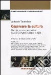 Osservare la cultura. Nascita, ruolo e prospettive degli osservatori culturali in Italia libro di Taormina A. (cur.)