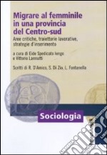 Migrare al femminile in una provincia del centro-sud. Aree critiche, traiettorie lavorative, strategie d'inserimento libro