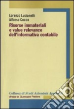 Risorse immateriali e value relevance dell'informativa contabile