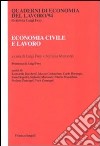 Economia civile e lavoro libro