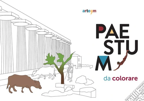 Paestum da colorare