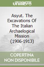 Asyut. The Excavations Of The Italian Archaelogical Mission (1906-1913) libro