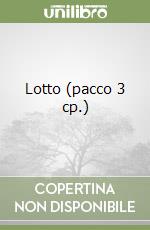 Lotto (pacco 3 cp.) libro