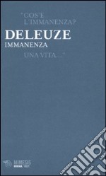 Immanenza libro