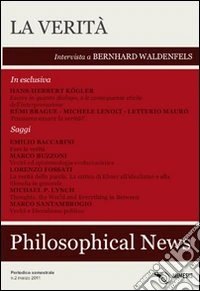 Philosophical news (2011). Vol. 2: La verità libro