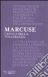 Critica della tolleranza libro di Marcuse Herbert