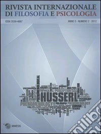 Rivista internazionale di filosofia e psicologia (2012). Vol. 2 libro