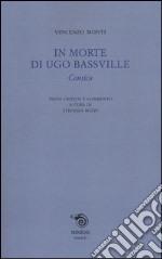 In morte di Ugo Bassville. Cantica libro