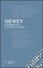 Esperienza, natura e arte libro