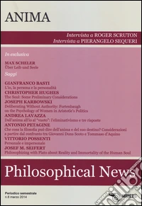 Philosophical news (2014). Vol. 8: Anima libro