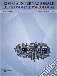 Rivista internazionale di filosofia e psicologia (2014). Vol. 2 libro