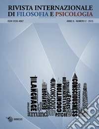 Rivista internazionale di filosofia e psicologia (2015). Vol. 2 libro