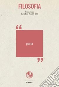 Filosofia. Paura (2016)