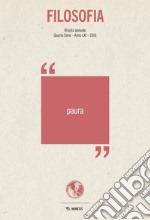 Filosofia. Paura (2016) libro