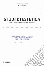 Studi di estetica (2017). Vol. 3: Letture shakespeariane: Otello e Re Lear libro