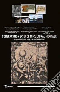 Conservation science in cultural heritage (formerly Quaderni di scienza della conservazione). Vol. 17 libro