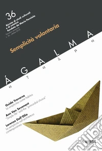 Ágalma (2018). Vol. 36: Semplicità volontaria libro