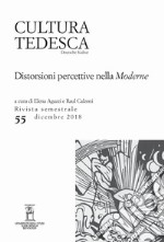 Cultura tedesca (2018). Vol. 55: Distorsioni percettive nella «Moderne» libro