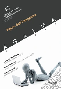 Ágalma (2020). Vol. 40: Figure dell'inorganico libro