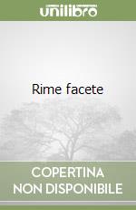 Rime facete libro