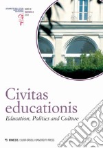 Civitas educationis. Education, politics and culture (2020). Vol. 2 libro