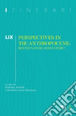 Itinerari (2020). Vol. 59: Perspectives in the anthropocene