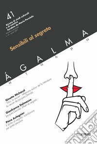 Ágalma (2021). Vol. 41: Sensibili al segreto libro