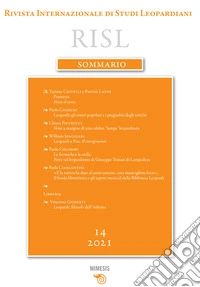 Rivista internazionale di studi leopardiani (2021). Vol. 14 libro