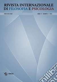Rivista internazionale di filosofia e psicologia (2022). Vol. 2 libro
