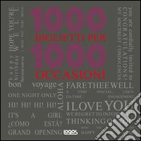 Mille inviti per 1000 occasioni libro