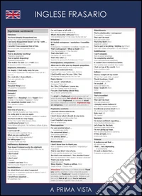 Inglese. Frasario libro