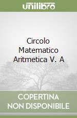 Circolo Matematico Aritmetica V. A libro