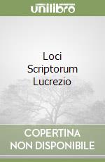 Loci Scriptorum Lucrezio libro