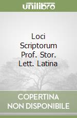 Loci Scriptorum Prof. Stor. Lett. Latina libro