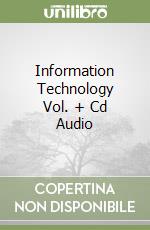 Information Technology Vol. + Cd Audio libro