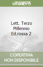 Lett. Terzo Millennio Ed.rossa 2 libro