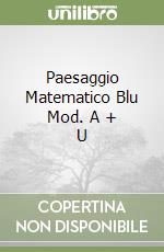 Paesaggio Matematico Blu Mod. A + U libro